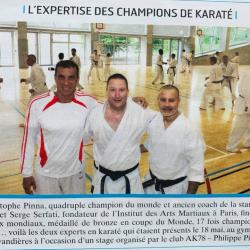 les coachs du stage