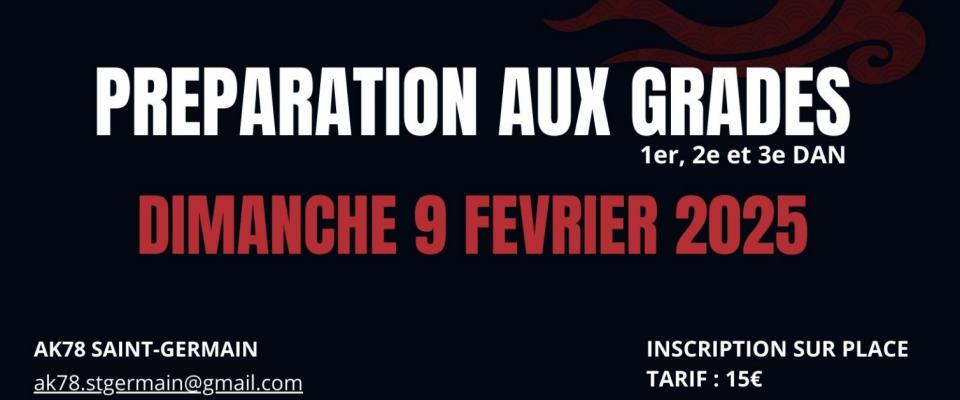 📢 Stage de Karaté avec Serge Serfati – Préparation aux Grades à l’AK78 Saint-Germain