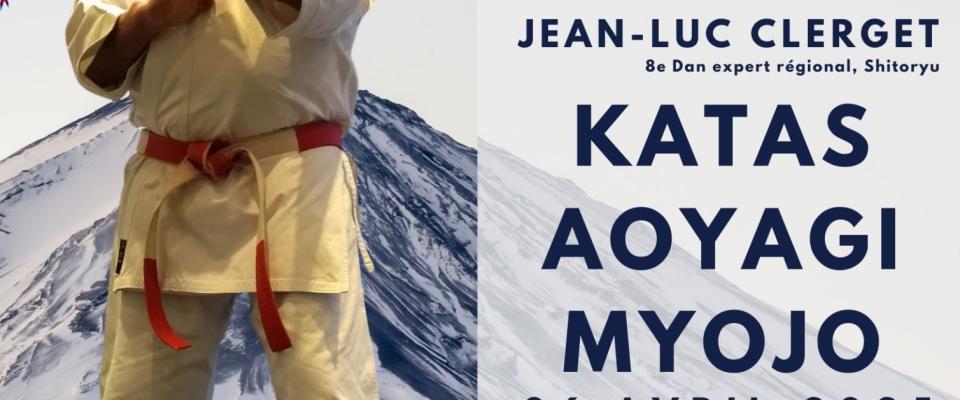 Stage Katas avec Jean-Luc Clerget – Aoyagi & Myojo le 6 avril 2025